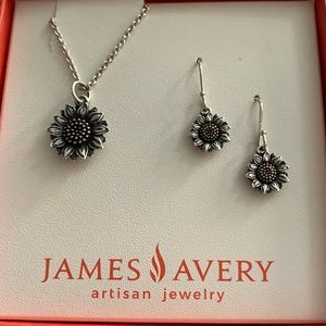 James Avery Sunflower gift set
